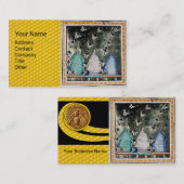 HONEY BIES, BIENENS, RINDFLEISCH, RINDFLEISCH, RIN VISITENKARTE (Vorne/Hinten)