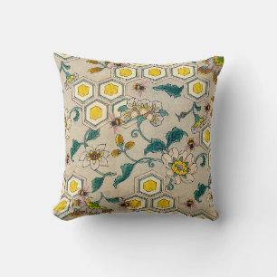 HONEY BIES, RINDFLEISCH, BLUMEN KISSEN