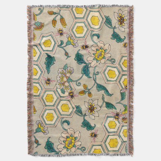 HONEY BIES, RINDFLEISCH, BLUMENBLUMEN DECKE (Vorderseite Vertikal)