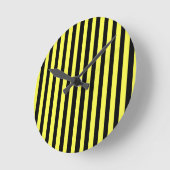 Honey Black Runde Wanduhr (Winkel)