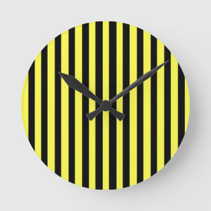 Honey Black Runde Wanduhr
