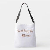 Honey Bonny Baby Cute Bear & Bunny Tote Bag Tragetaschen Mit Langen Trägern (Rückseite)