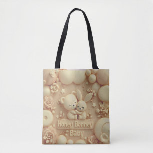 Honey Bonny Baby Süßer Bär & Bunny Tragetasche Tasche