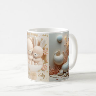 Honey Bonny Baby-Tasse – Babybär & Häschen Kaffeetasse