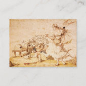 HONEY BROWN WAX SIEGEL / Cupid the Honey Diief Visitenkarte (Rückseite)