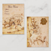 HONEY BROWN WAX SIEGEL / Cupid the Honey Diief Visitenkarte (Vorne/Hinten)