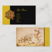 HONEY BROWN WAX SIEGEL / Cupid the Honey Diief Visitenkarte (Vorne/Hinten)