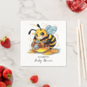 Honey Bumble Bee Baby Dusche Serviette (Beispiel)