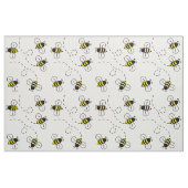 Honey Bumble Bee Sunny Yellow Nature Stoff (Fat Quarter (45,7 x 55,9 cm))