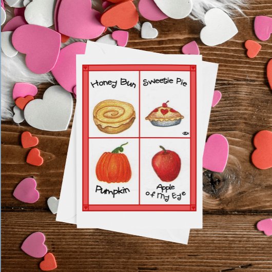 Honey Bun Anniversary Card Karte