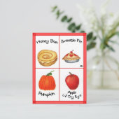 Honey Bun Inspirational Postcard Postkarte (Stehend Vorderseite)