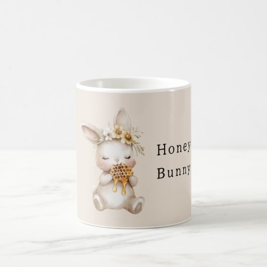 Honey Bunny Flowers Kaffeetasse (Mittel)