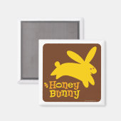 Honey Bunny Magnet (Vorderseite/Rückseite)