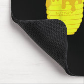 Honey Bunny Niedlich & Funny Rabbit Tierliebhaber Mousepad (Ecke)