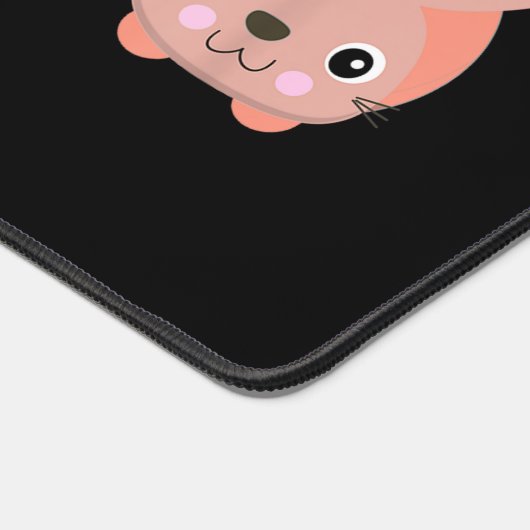 Honey Bunny Niedlich & Funny Rabbit Tierliebhaber Schreibtischunterlage (Ecke)