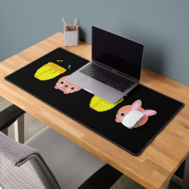 Honey Bunny Niedlich & Funny Rabbit Tierliebhaber Schreibtischunterlage