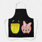 Honey Bunny Niedlich & Funny Rabbit Tierliebhaber Schürze (Vorderseite)