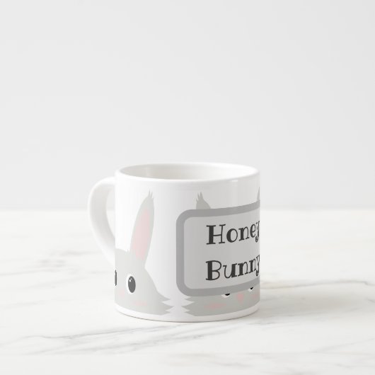 Honey Bunny Niedlich Specialty Tasse personalisier (Vorderseite Links)