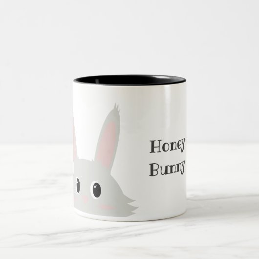 Honey Bunny Niedlich Tasse personalisieren (Mittel)