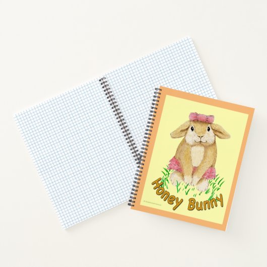Honey Bunny Notebook Notizblock (Innenseite)