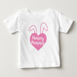Honey Bunny Pink Herz Baby T-shirt