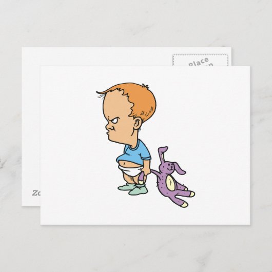 Honey Bunny Postkarte (Vorne/Hinten)