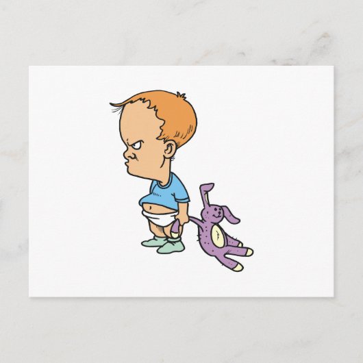 Honey Bunny Postkarte (Vorderseite)