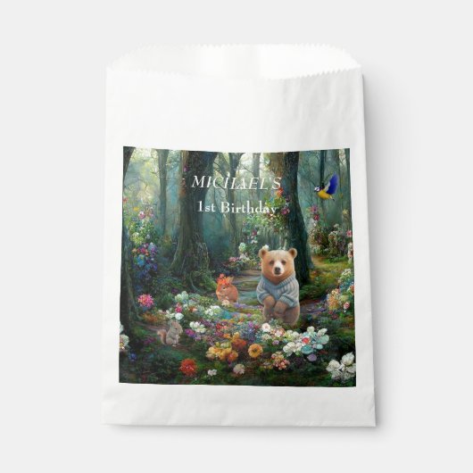 Honey Bunny und Boo Bear Geschenktütchen (Vorderseite)