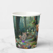 Honey Bunny und Boo Bear Pappbecher (Links)