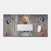 Honey Bunny und Boo Bear Schreibtischunterlage (Tastatur & Maus)