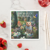 Honey Bunny und Boo Bear Serviette (Beispiel)