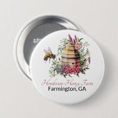 Honey Business Branding Button (Vorne & Hinten)