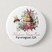 Honey Business Branding Button (Vorderseite)