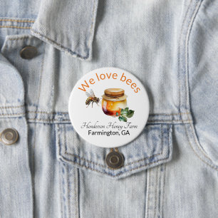 Honey Business Branding Button