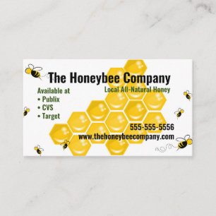 Honey Business Card Visitenkarte