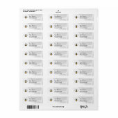 Honey Business  Return Address Label (Vorne)