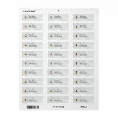 Honey Business  Return Address Label (Vorne)