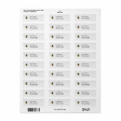 Honey Business  Return Address Label (Vorne)