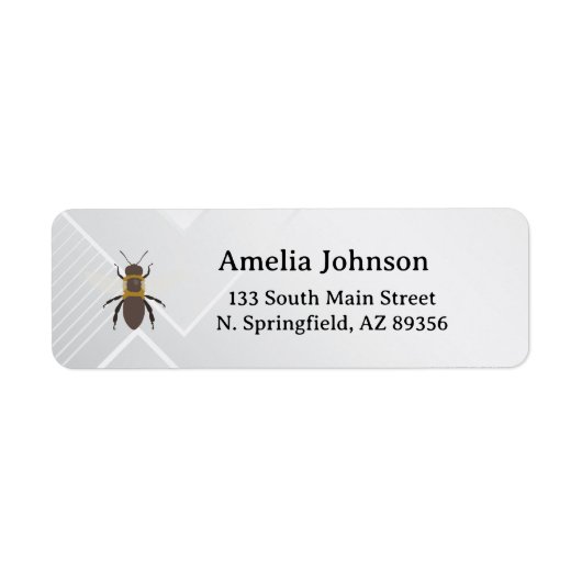 Honey Business  Return Address Label (Vorne)