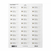 Honey Business  Return Address Label (Vorne)