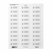Honey Business  Return Address Label (Vorne)