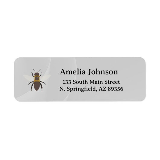 Honey Business  Return Address Label (Vorne)