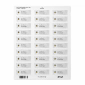 Honey Business  Return Address Label (Vorne)