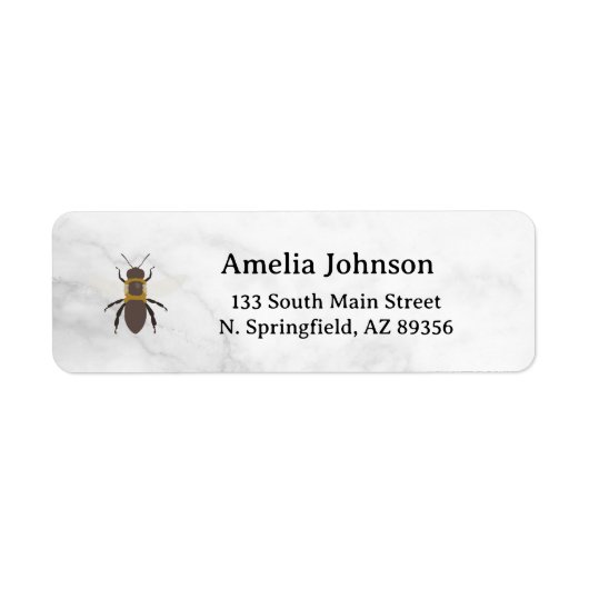 Honey Business  Return Address Label (Vorne)