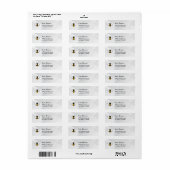Honey Business  Return Address Label (Vorne)