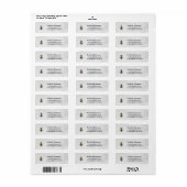 Honey Business  Return Address Label (Vorne)