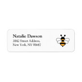 Honey Business Return Address Label (Vorne)