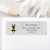 Honey Business Return Address Label (Insitu)