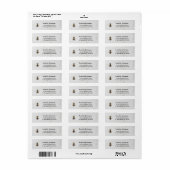 Honey Business  Return Address Label (Vorne)