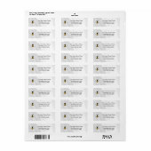 Honey Business Return Address Label (Vorne)